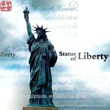 The City Woman Monument Of The Liberty Copper Statue Bronze Sculpture
